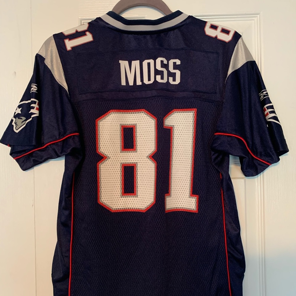 Randy Moss Patriots Youth Large Jersey